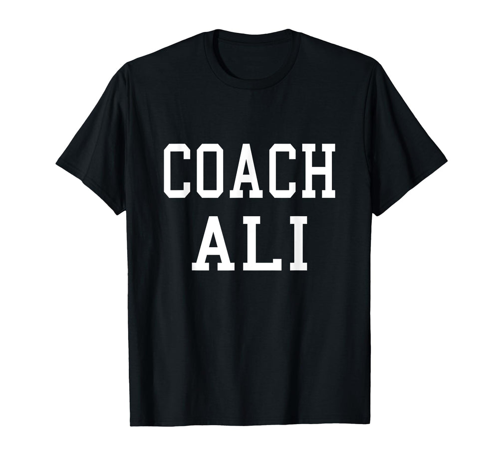 Coach Ali Custom Football Soccer T-Shirt - Streetwear Style Unisex