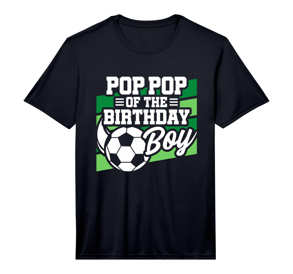 Mens Soccer Birthday Birthday Pop Pop T-Shirt - Aesthetic Graphic Unisex