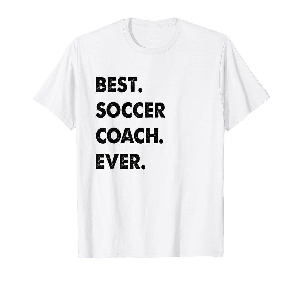 Soccer Coach Profession Best Soccer T-Shirt - Graphic Print for Adults