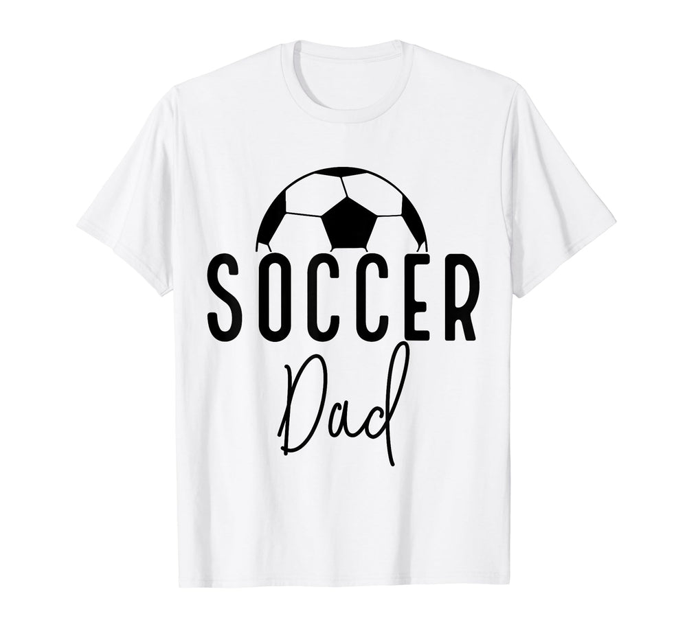 Soccer Dad Daddy Player Coach T-Shirt - Casual Everyday Wear for Adults