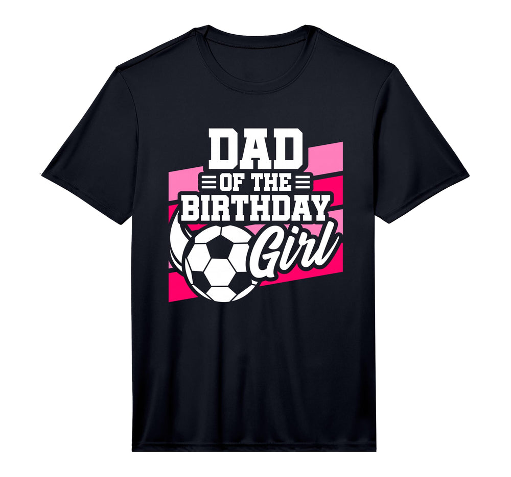 Mens Soccer Birthday Birthday Dad T-Shirt - Fun Novelty Design Men Women