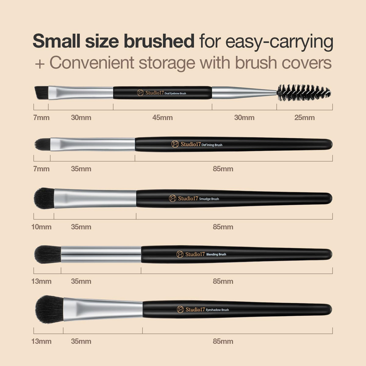 Studio17 Eye Makeup Brush Set - Snipetell