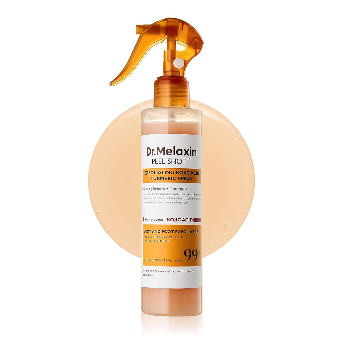 Dr. Melaxin Peel Shot Exfoliating Kojic Acid Turmeric Spray - Snipetell