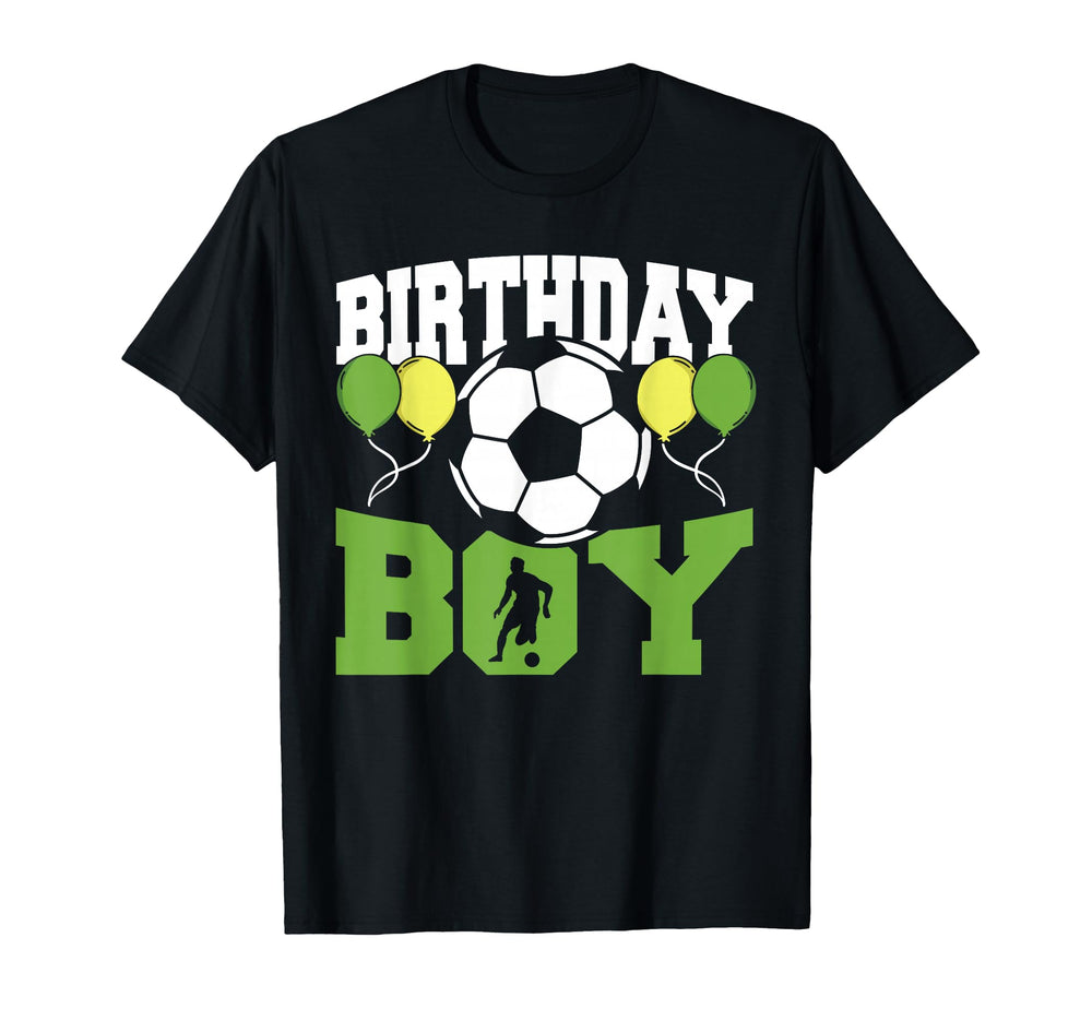 Birthday Family Matching Soccer T-Shirt - Custom Art Print for Adults