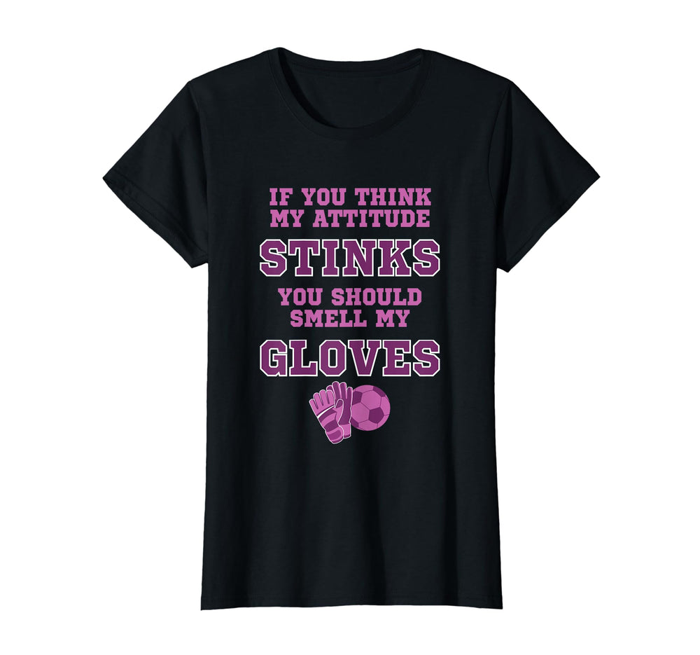 Soccer Soccer Tshirts Funny Goalie T-Shirt - Novelty Apparel for Adults