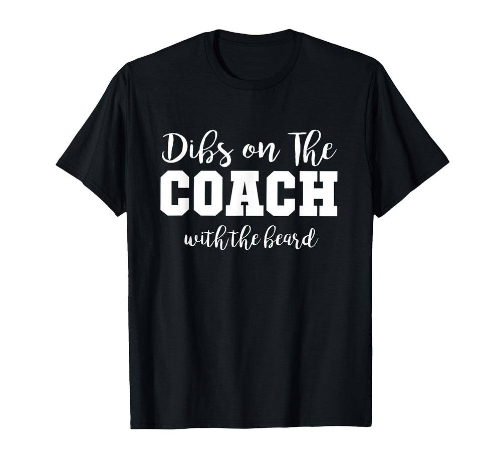 Dibs Coach Beard T-Shirt - Minimalist Print Men Women