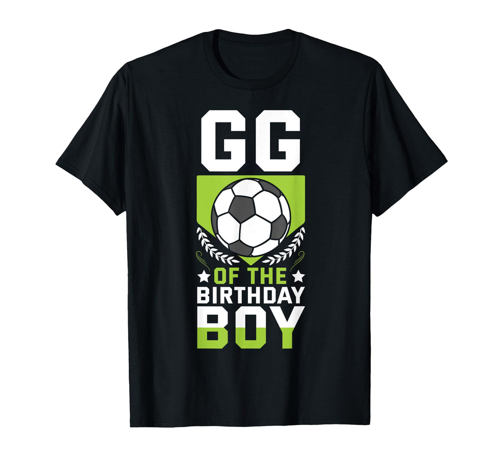 Gg Birthday Soccer Player Bday Team Party T-Shirt - Graphic Print Unisex
