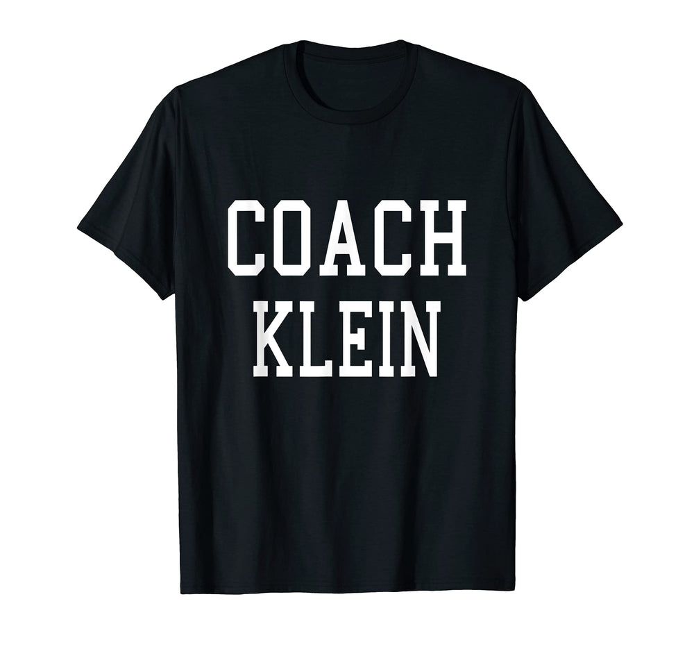 Coach Klein Custom Football Soccer T-Shirt - Novelty Apparel Unisex