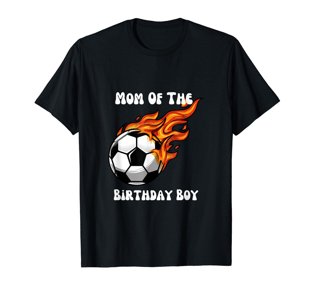 Soccer Birthday Birthday Mom Soccer T-Shirt - Streetwear Style for Adults