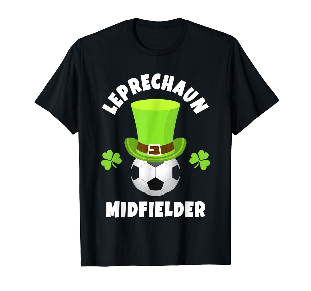Soccer Midfielder Leprechaun Midfielder T-Shirt - Novelty Apparel Unisex
