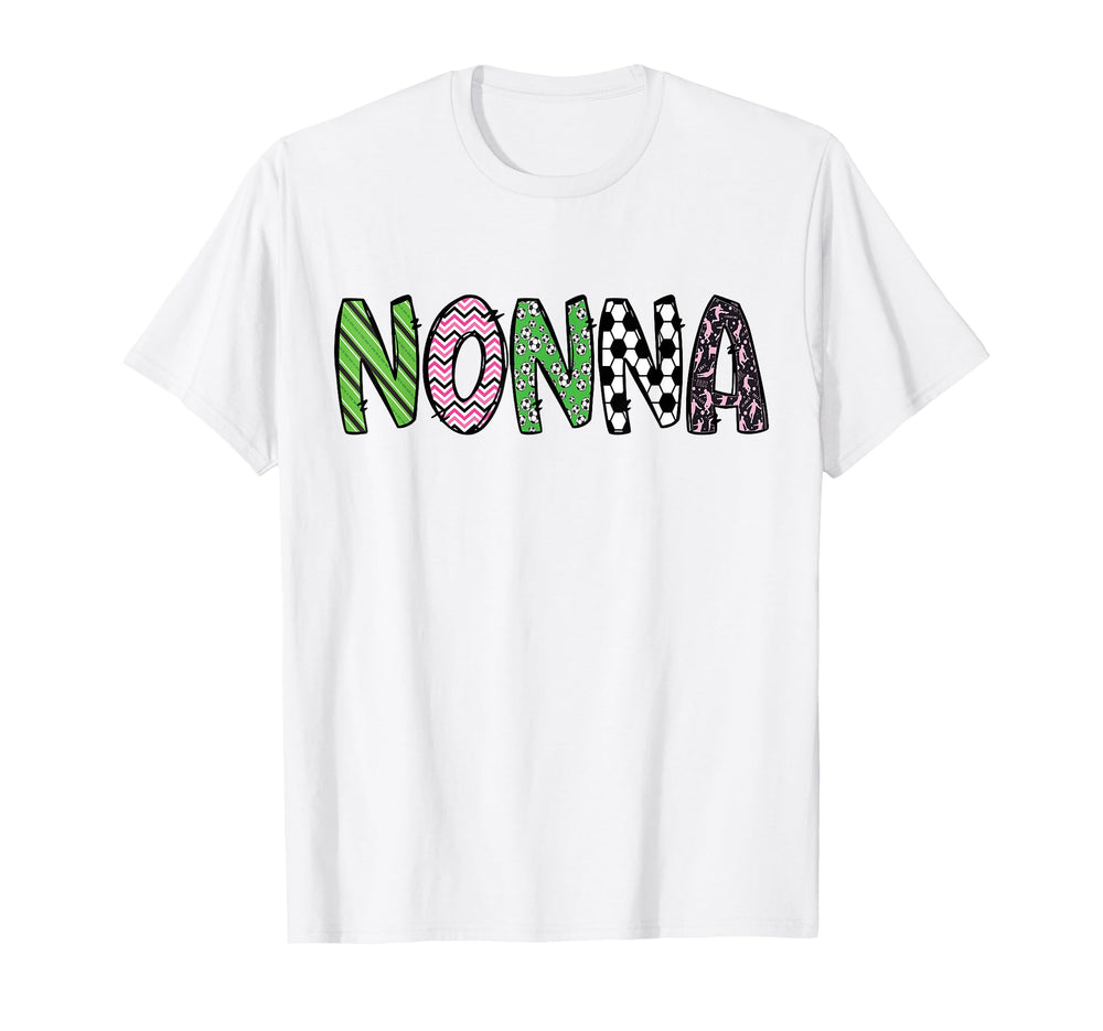 Soccer Nonna Funny Soccer Birthday T-Shirt - Streetwear Style for Adults