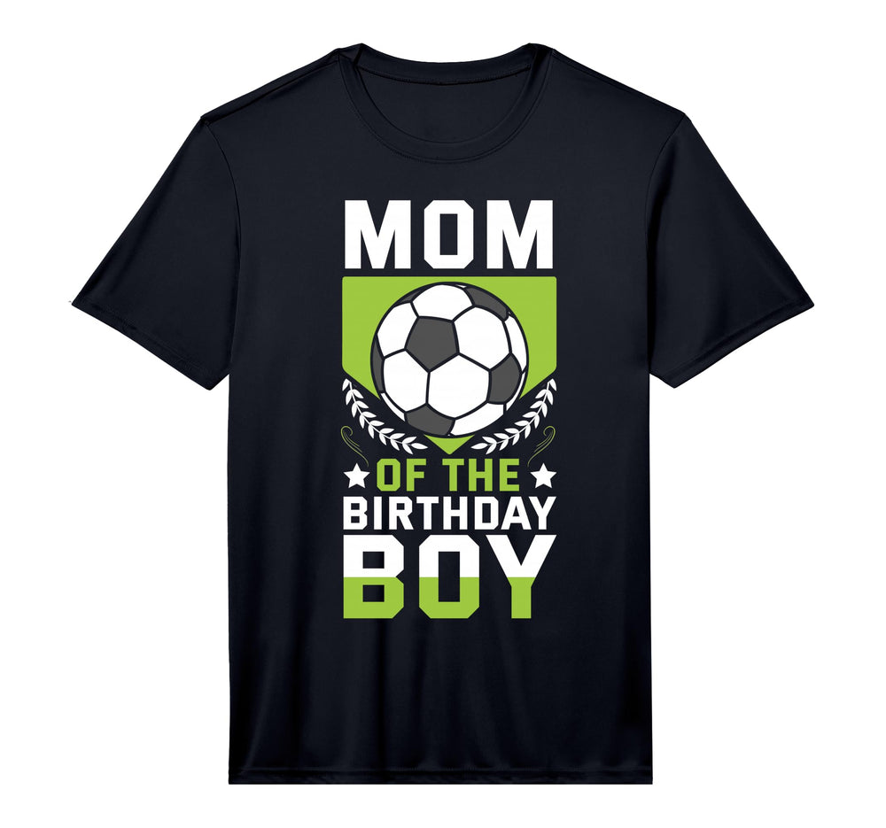 Mom Birthday Soccer Player Bday Team T-Shirt - Graphic Print for Adults
