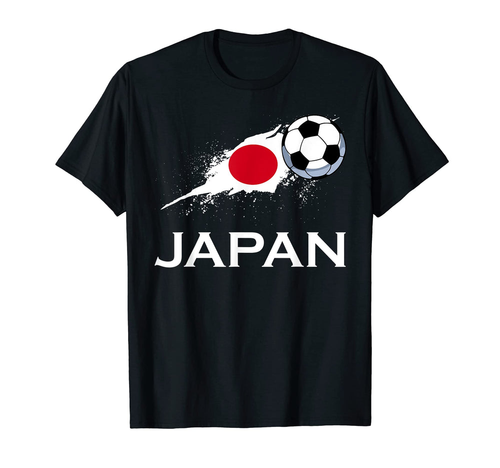 Japan Soccer Team Ball Japanese T-Shirt - Streetwear Style for Adults
