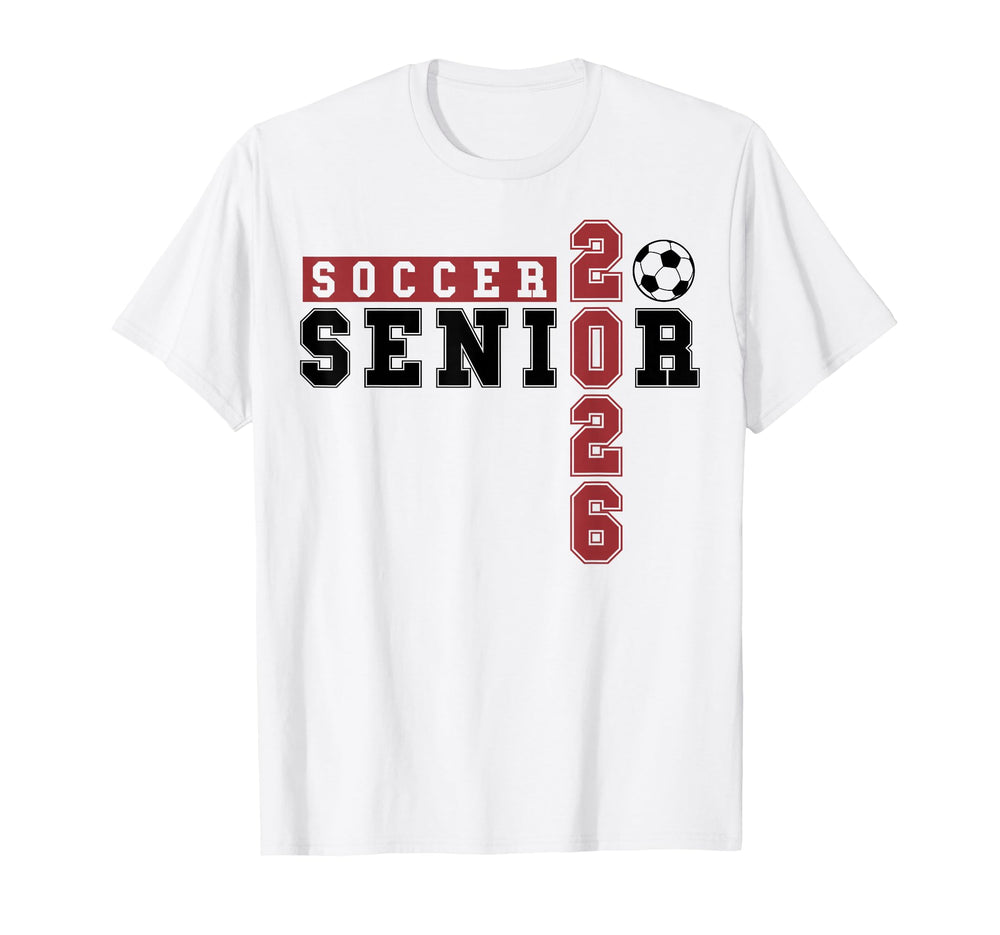 Soccer Senior Night Soccer Senior 2026 T-Shirt - Trendy Graphic for Adults