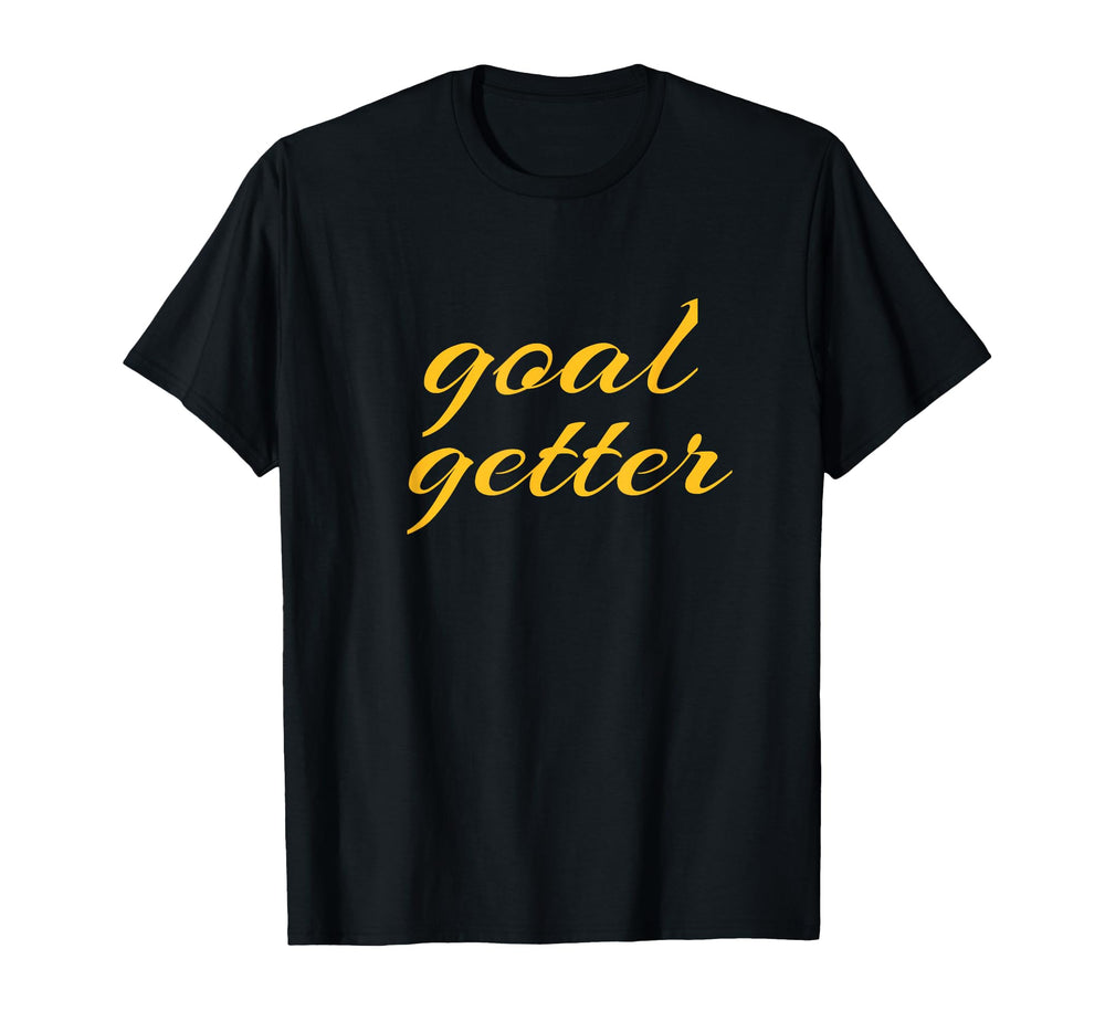 Goal Getter Soccer Motivation Coach T-Shirt - Trendy Graphic Men Women