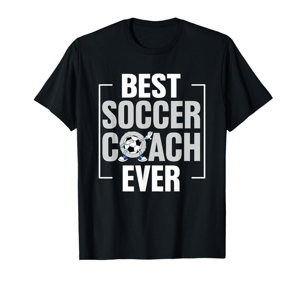 Coaching Soccer Dad Coach Soccer Coach T-Shirt - Minimalist Print Unisex