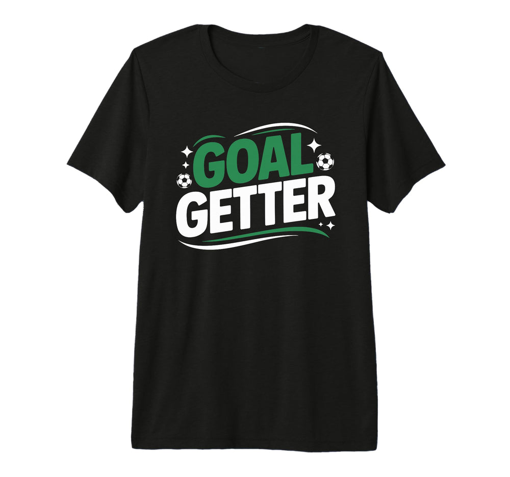 Soccer Player Goal Keeper And Soccer T-Shirt - Minimalist Print Unisex