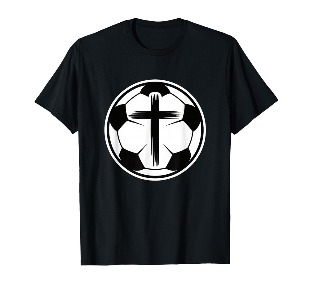 Christian Soccer Faith Sports Player T-Shirt - Novelty Apparel Men Women