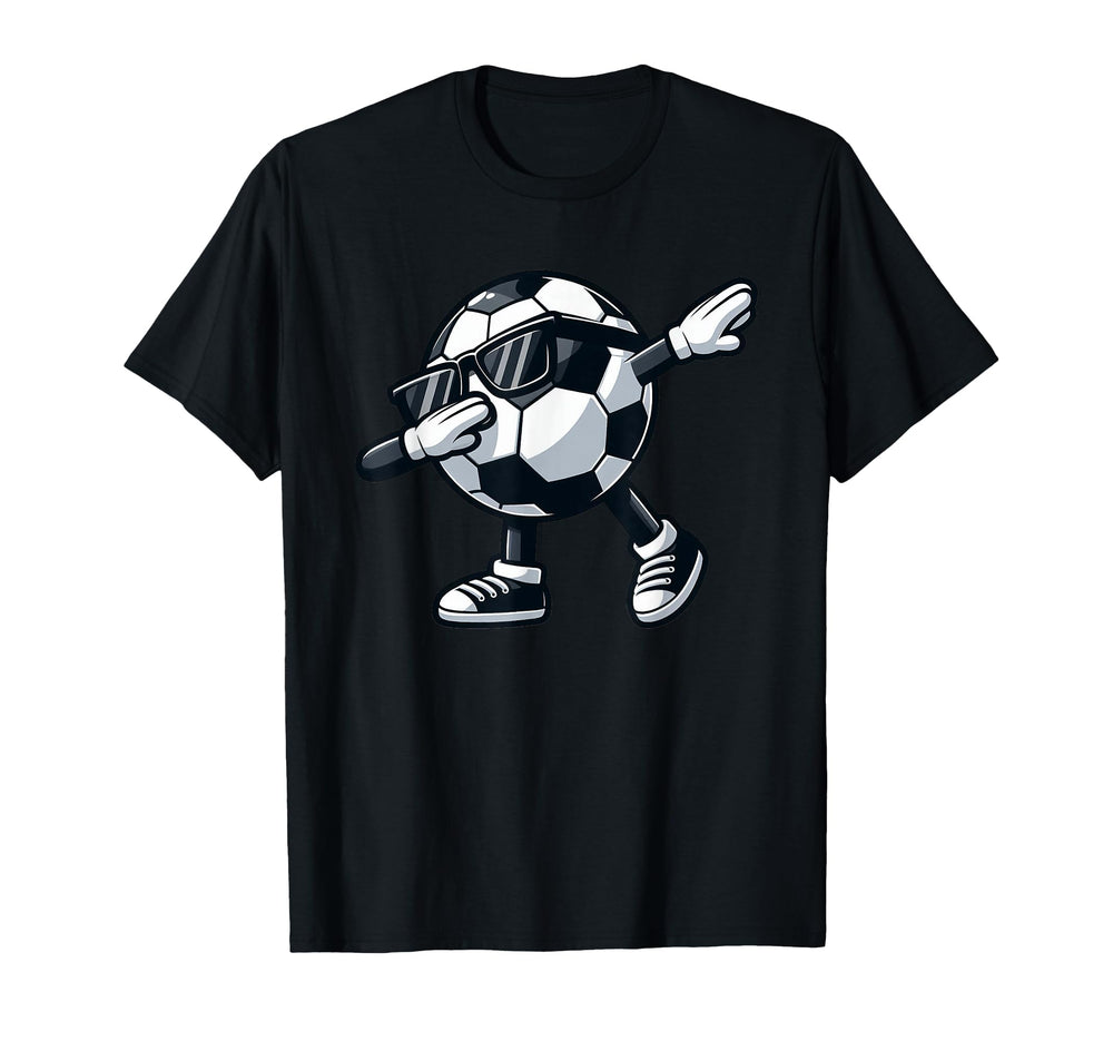 Dabbing Soccer Ball Soccer Sports Player T-Shirt - Minimalist Print Unisex