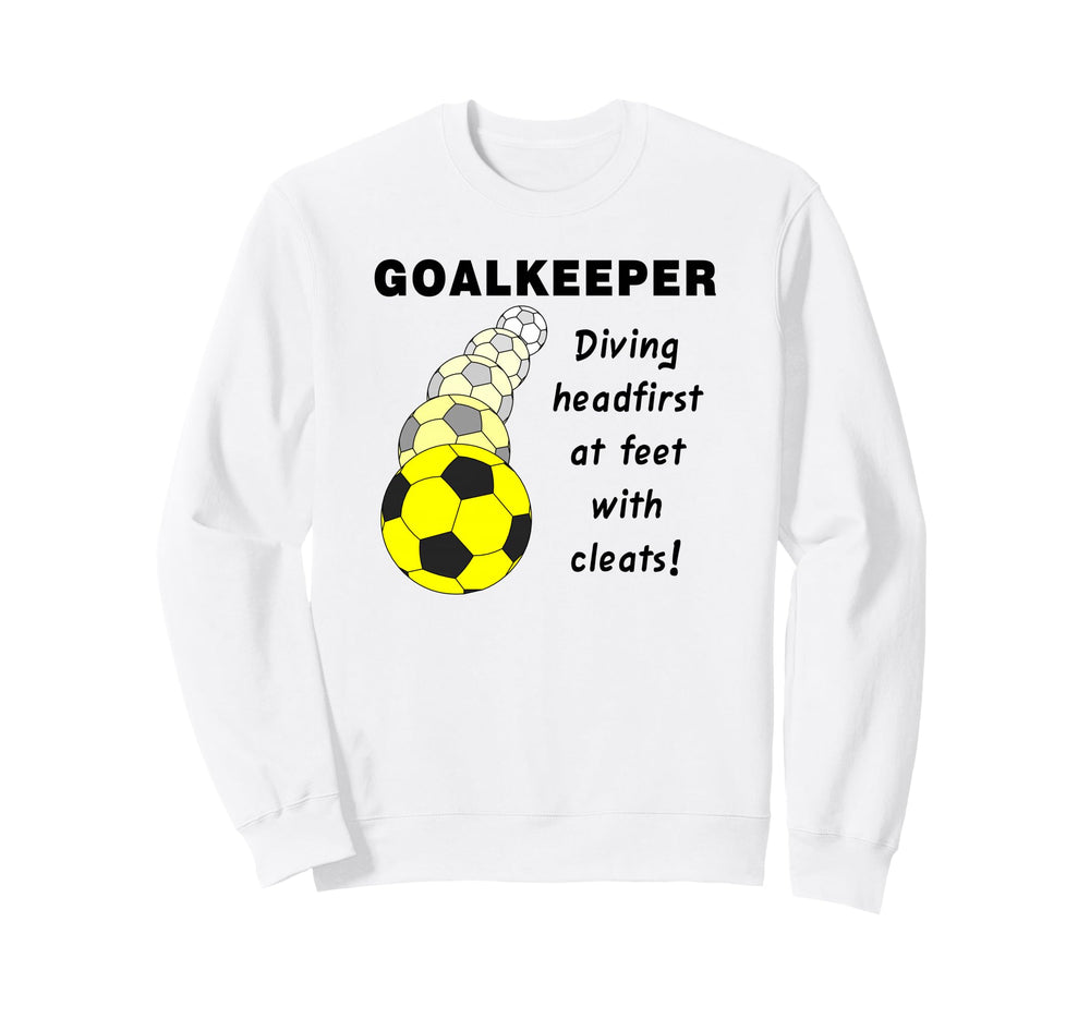 Soccer Goalkeeper Sweatshirt - Trendy Graphic Unisex