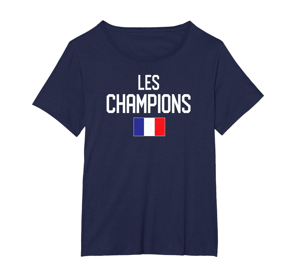 France 2018 Football Soccer World T-Shirt - Fun Novelty Design for Adults