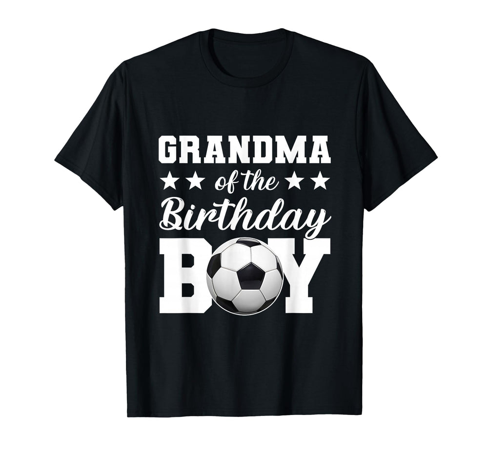 Grandma Birthday Soccer Birthday T-Shirt - Novelty Apparel for Adults