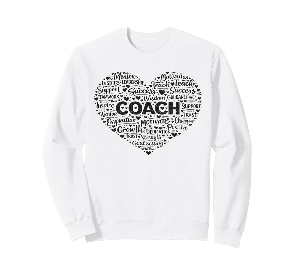 Coach Definition Coach Funny Sweatshirt - Aesthetic Graphic for Adults