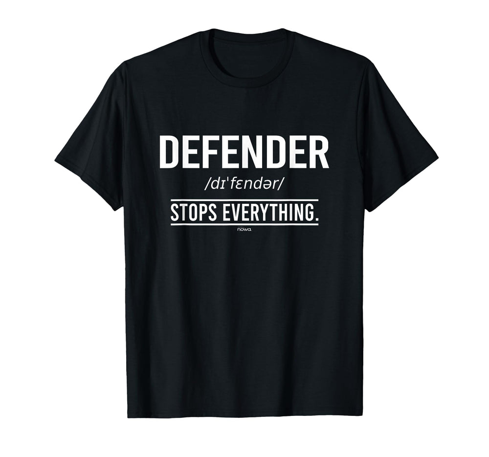 Hoops Nowa Football Motivation Team T-Shirt - Minimalist Print Unisex