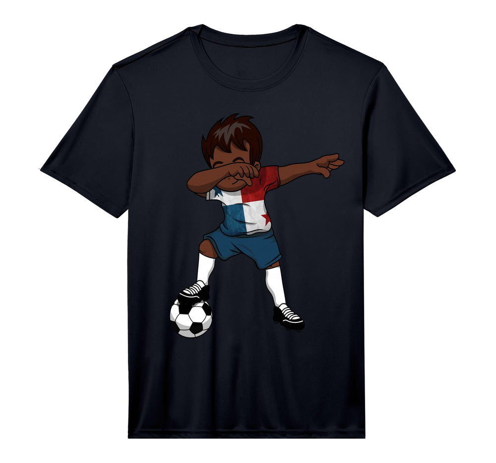 Dabbing Soccer Panama City Panamanian T-Shirt - Novelty Apparel for Adults