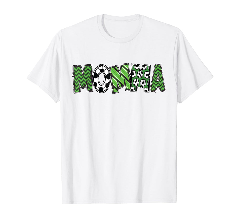 Soccer Momma Birthday Soccer Player T-Shirt - Trendy Graphic for Adults