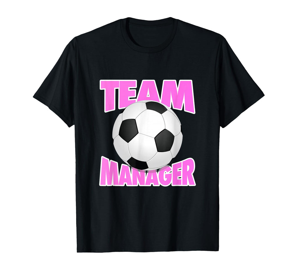 Soccer Team Manager Soccer Ball T-Shirt - Streetwear Style Men Women