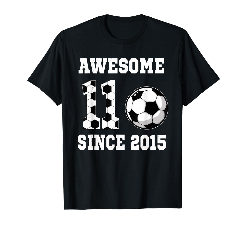 11 Years Old Birthday Soccer Awesome T-Shirt - Streetwear Style Unisex