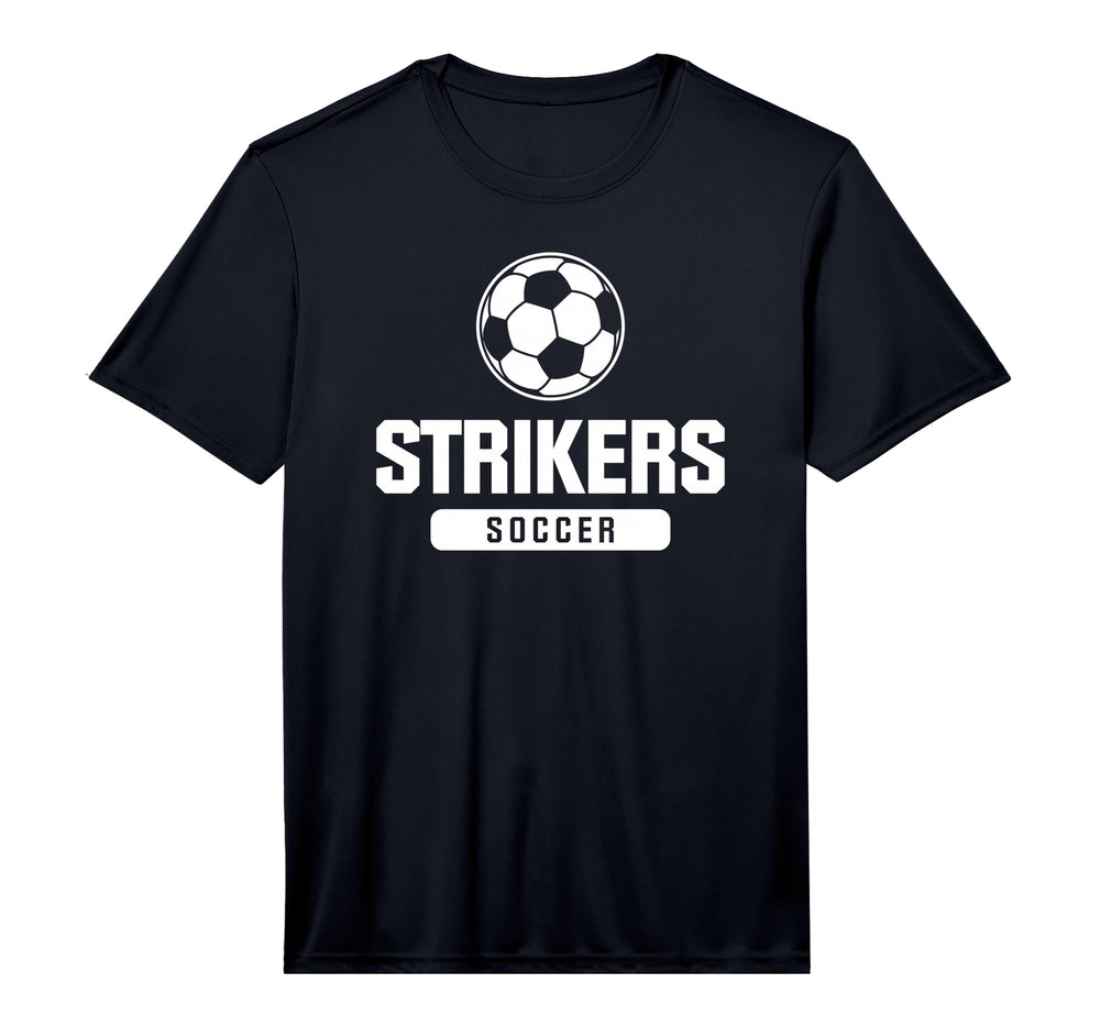 Strikers Soccer Elementary Middle And T-Shirt - Fun Novelty Design Unisex