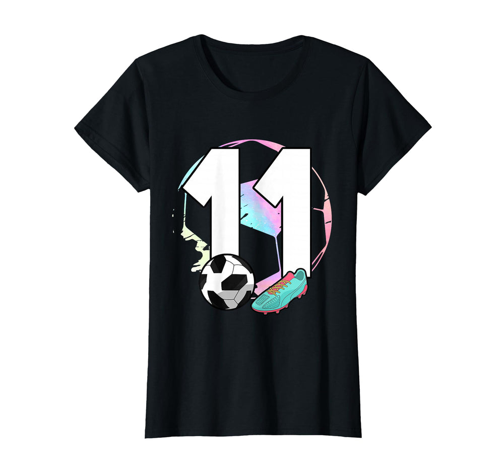 11Th Birthday Soccer Player Football T-Shirt - Streetwear Style for Adults