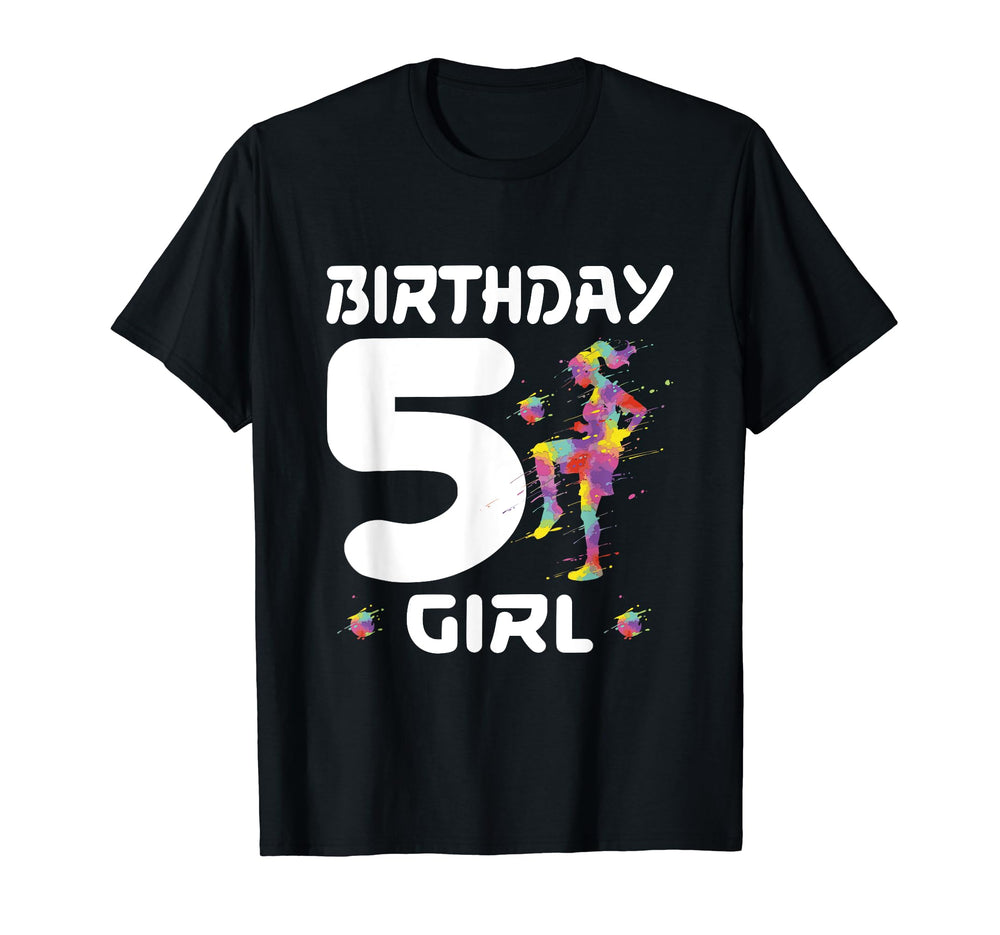 5Th Birthday Soccer Five 5 Year Old T-Shirt - Graphic Print Men Women