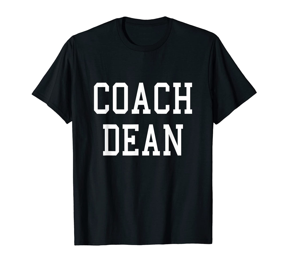 Coach Dean Custom Football Soccer T-Shirt - Streetwear Style Men Women