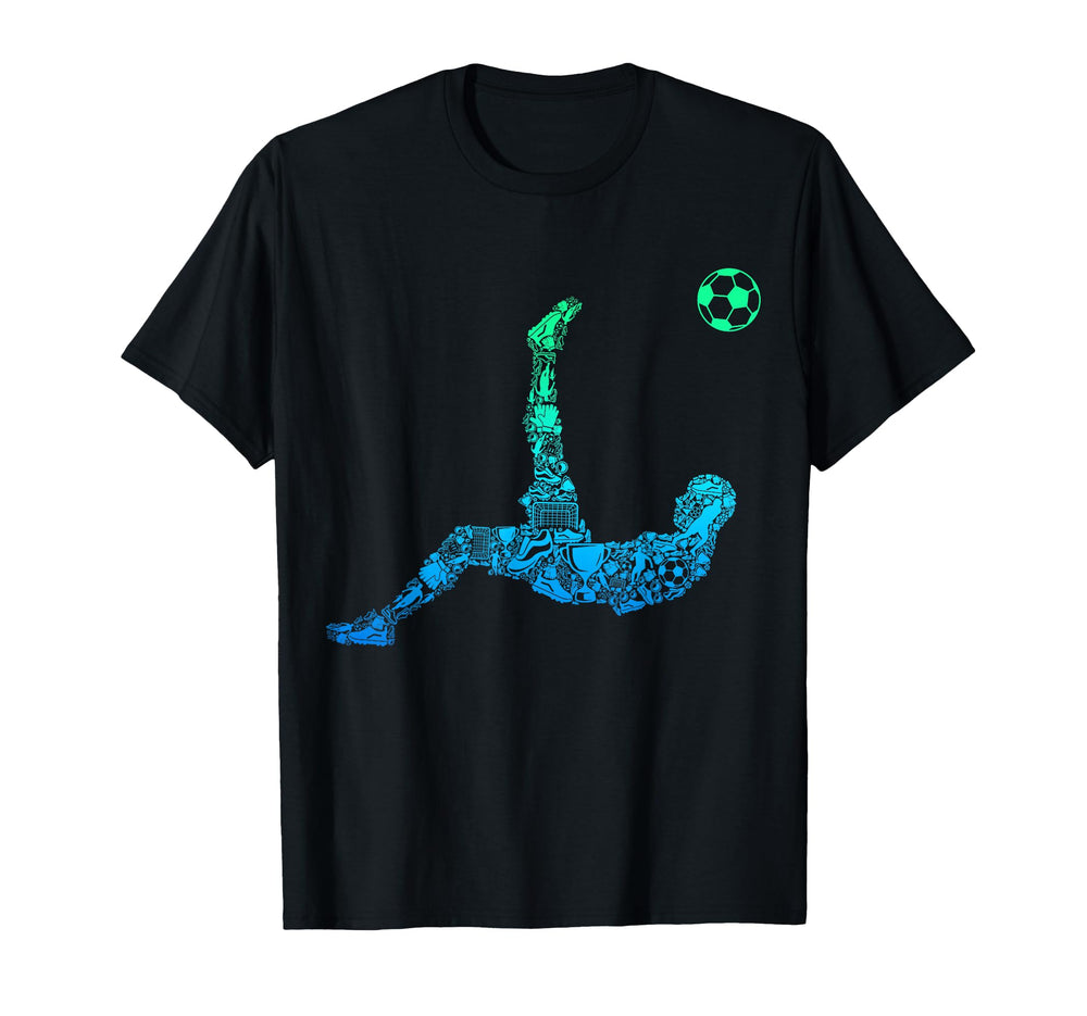 S Soccer Gift Hoodie - Graphic Print Unisex