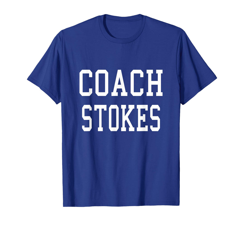 Coach Stokes Custom Football Soccer T-Shirt - Graphic Print Unisex