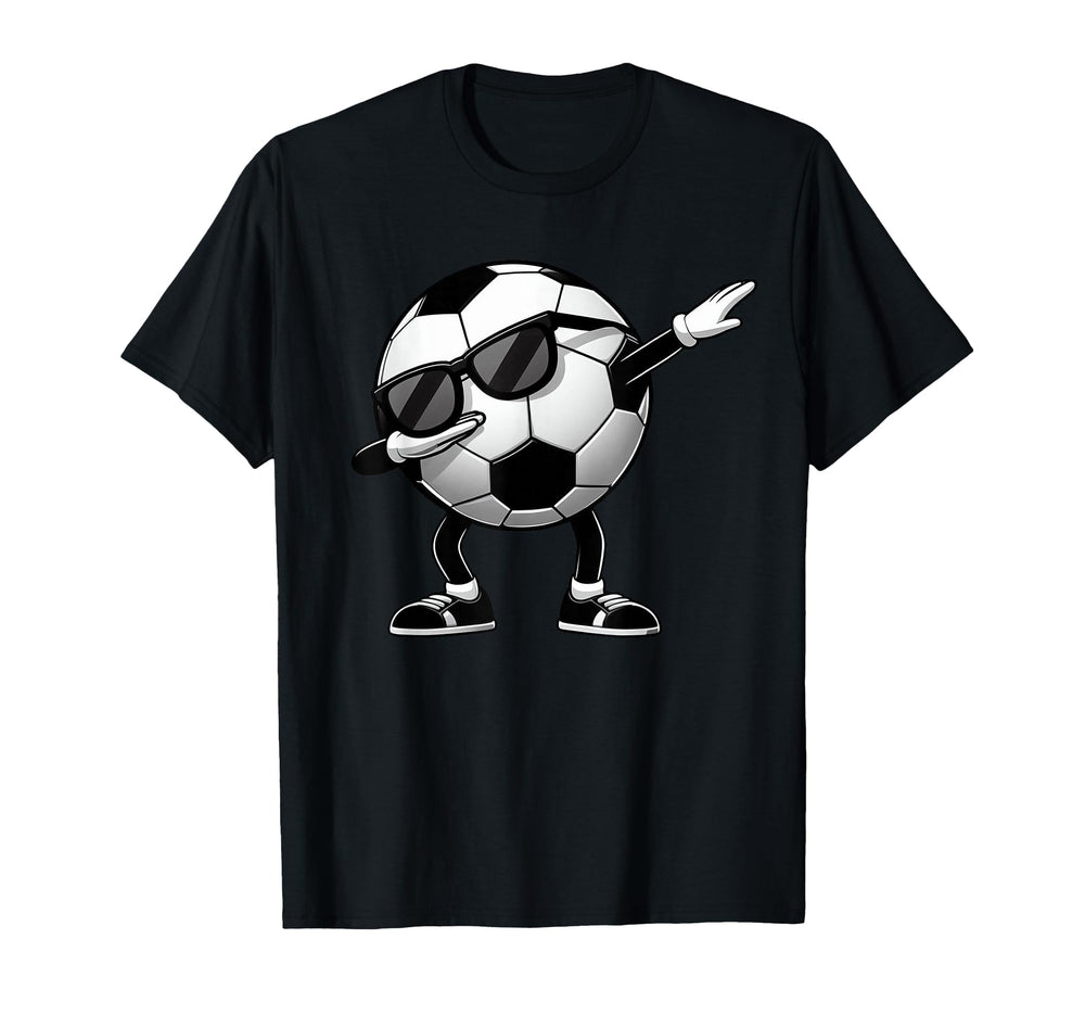 Dabbing Soccer Ball Soccer Sports T-Shirt - Streetwear Style Men Women