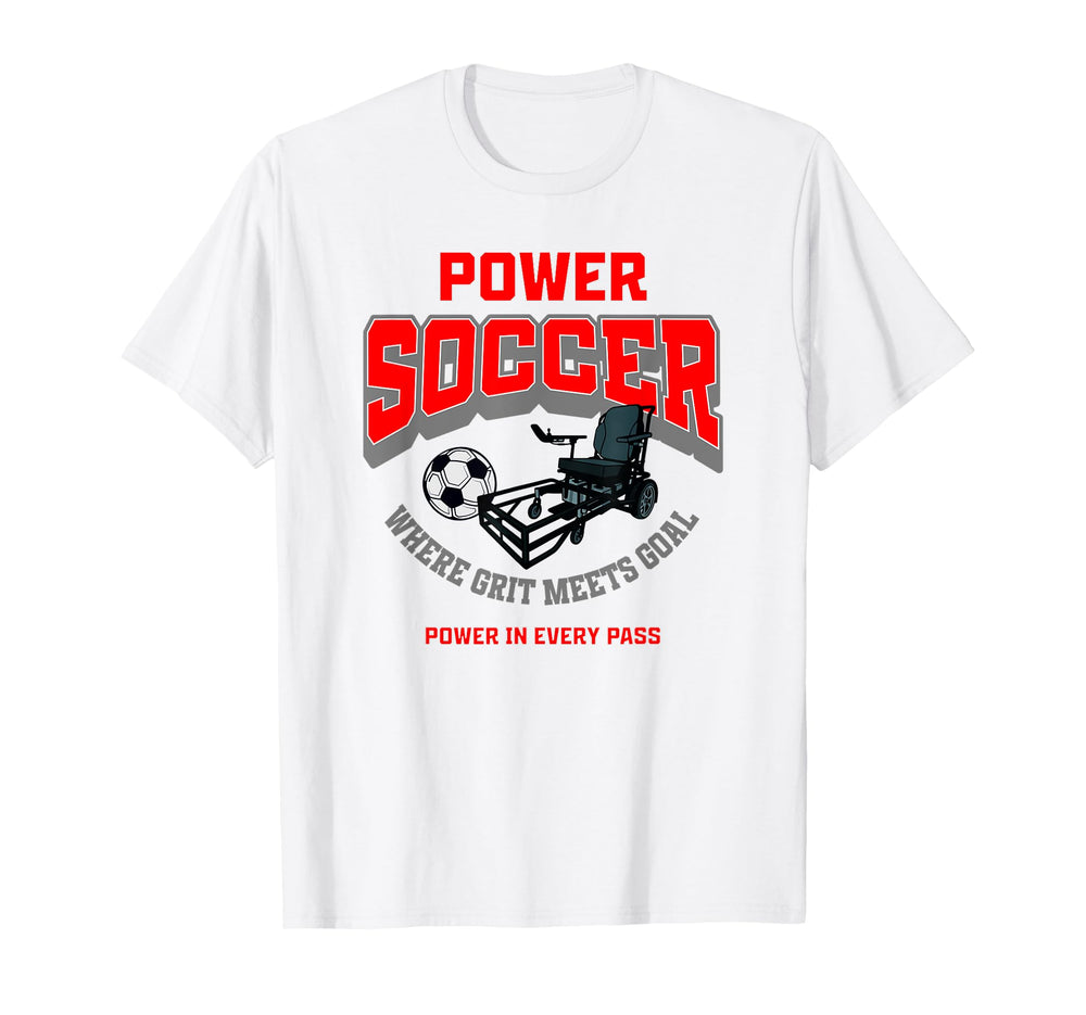 Power Soccer Football Team T-Shirt - Streetwear Style Men Women