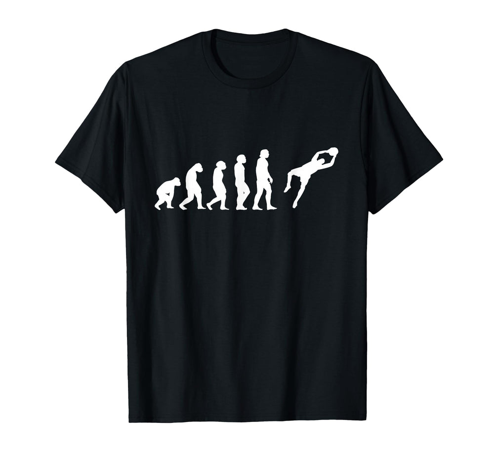Soccer Goalie Evolution Goalkeeper T-Shirt - Streetwear Style for Adults