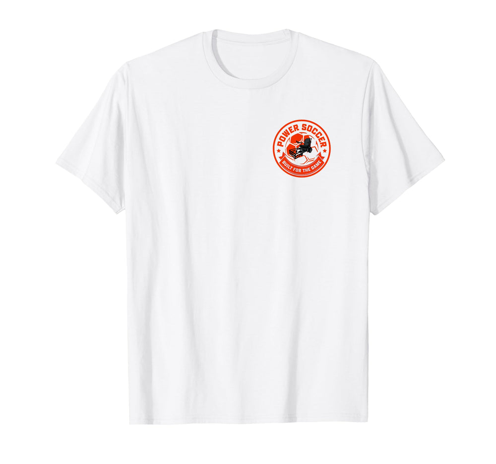 Power Soccer Football T-Shirt - Custom Art Print for Adults
