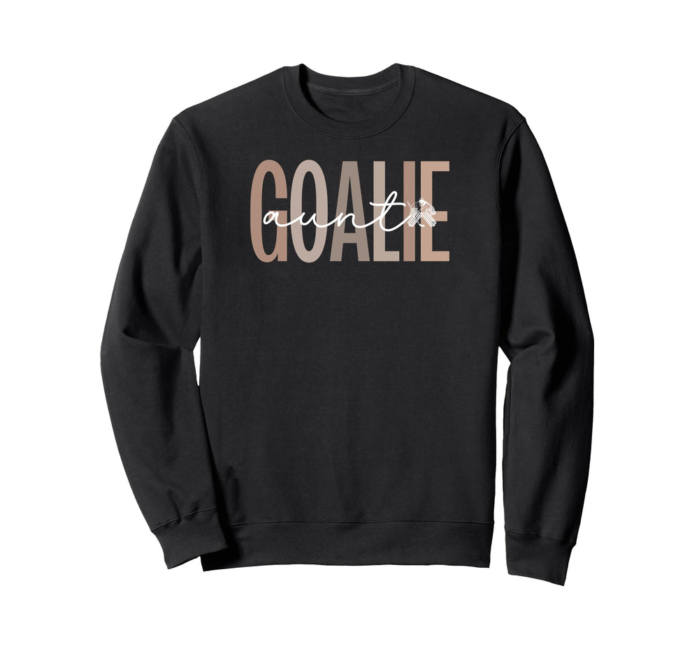 Ice Hockey Goalie Aunt Hockey Keeper Sweatshirt - Streetwear Style Unisex