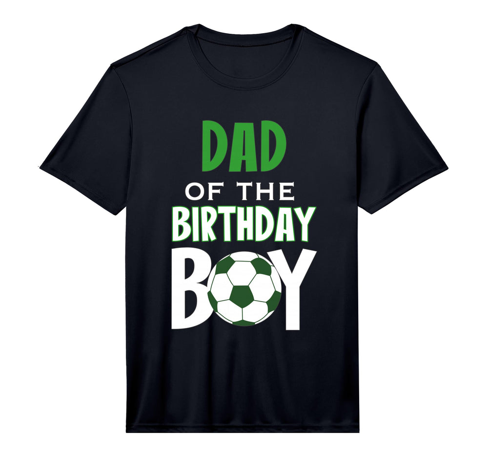 Mens Dad Birthday Soccer Mom Performance T-Shirt - Graphic Print Unisex