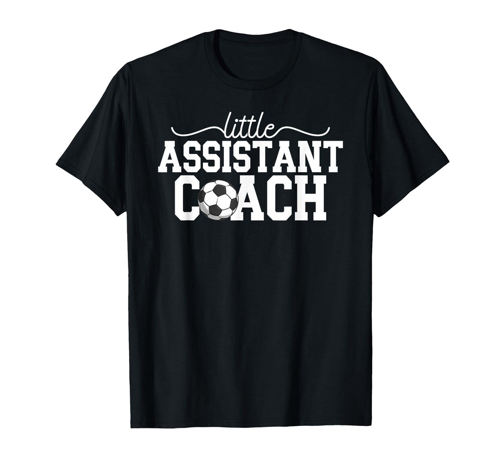 Little Assistant Coach Soccer Assistant T-Shirt - Streetwear Style Unisex