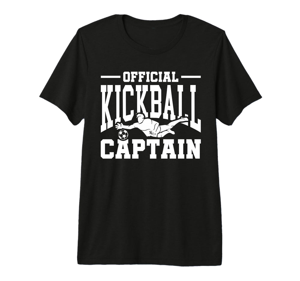 Kickball Captain Soccer Baseball Kick T-Shirt - Streetwear Style Men Women