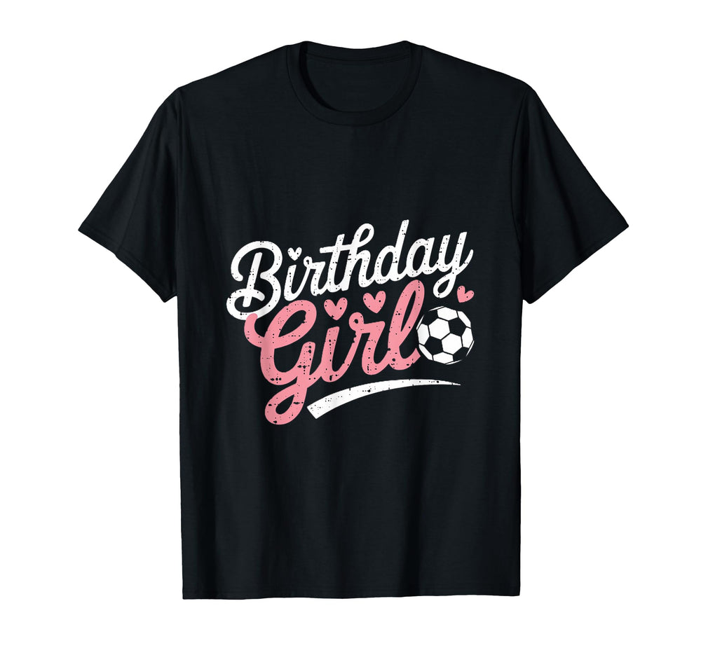 Birthday Soccer Hearts Fun T-Shirt - Streetwear Style for Adults