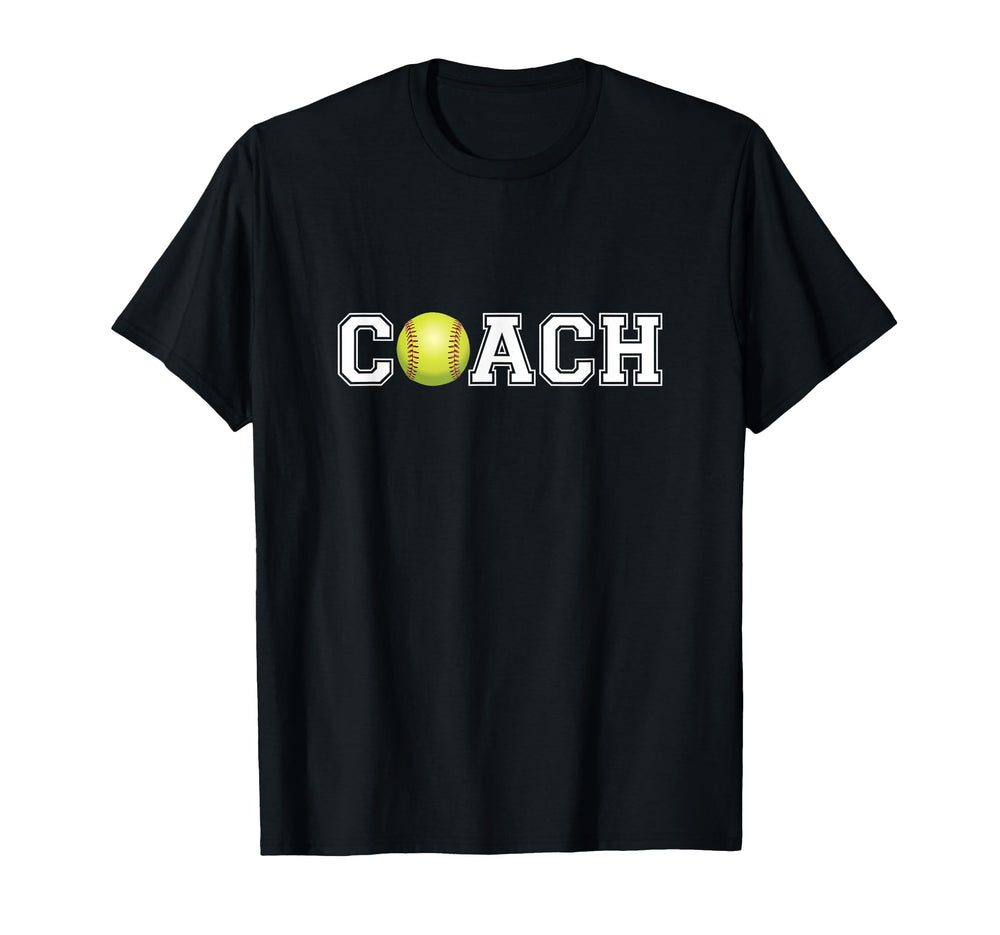 Softball Coach Sports Coaching Staff T-Shirt - Trendy Graphic Men Women