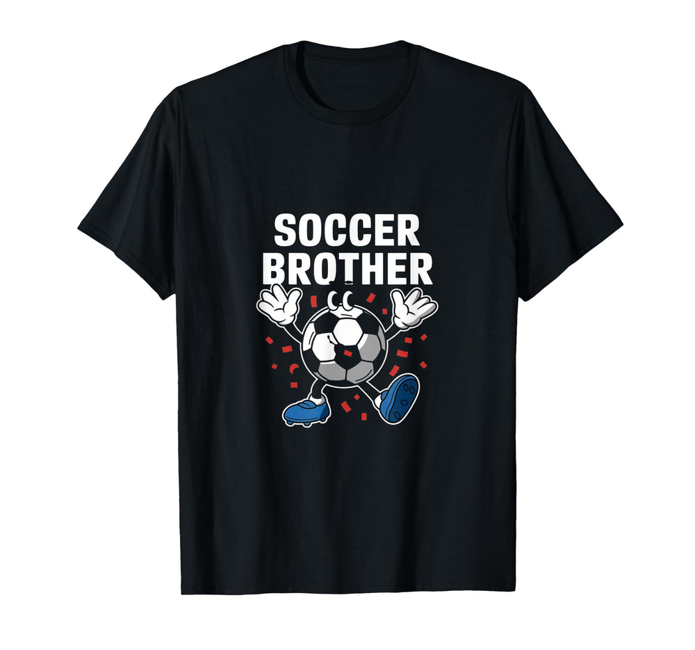 Soccer Brother Match Football Game T-Shirt - Minimalist Print Men Women