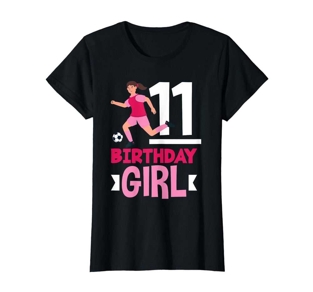 11Th Birthday 11 Years Soccer Football T-Shirt - Unique Graphic for Adults